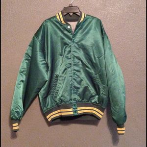 Packers / Athletics bomber jacket